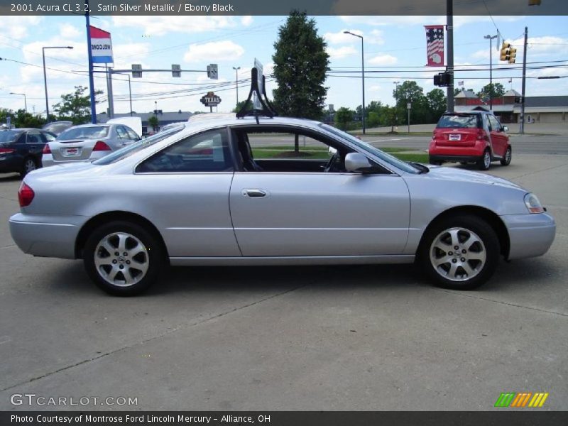 Satin Silver Metallic / Ebony Black 2001 Acura CL 3.2