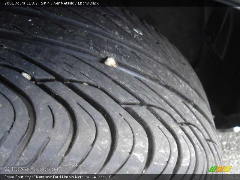 Satin Silver Metallic / Ebony Black 2001 Acura CL 3.2