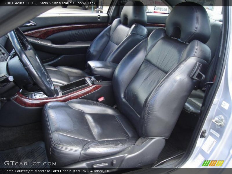 Satin Silver Metallic / Ebony Black 2001 Acura CL 3.2