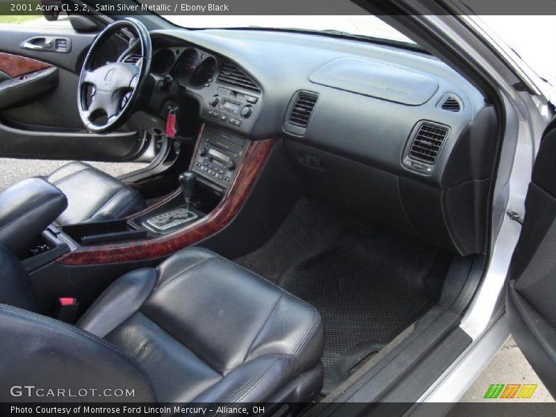 Satin Silver Metallic / Ebony Black 2001 Acura CL 3.2