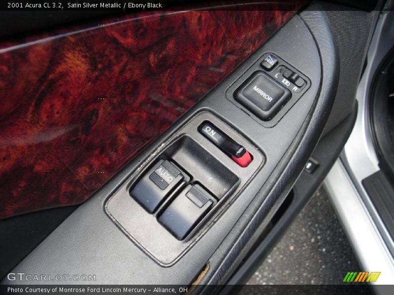 Satin Silver Metallic / Ebony Black 2001 Acura CL 3.2