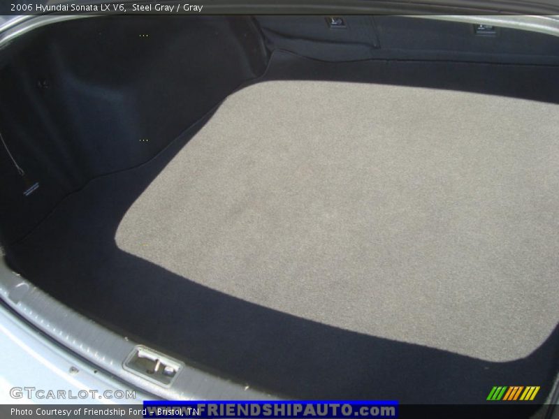 Steel Gray / Gray 2006 Hyundai Sonata LX V6