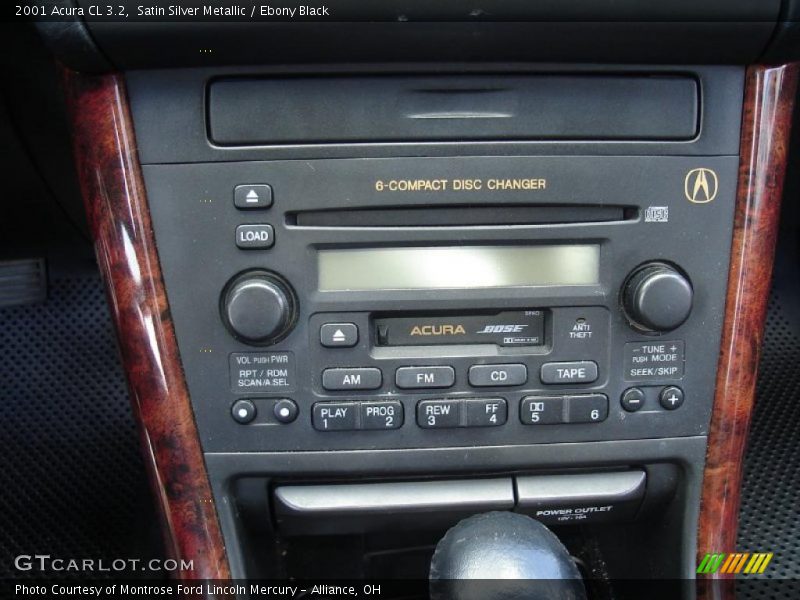 Satin Silver Metallic / Ebony Black 2001 Acura CL 3.2