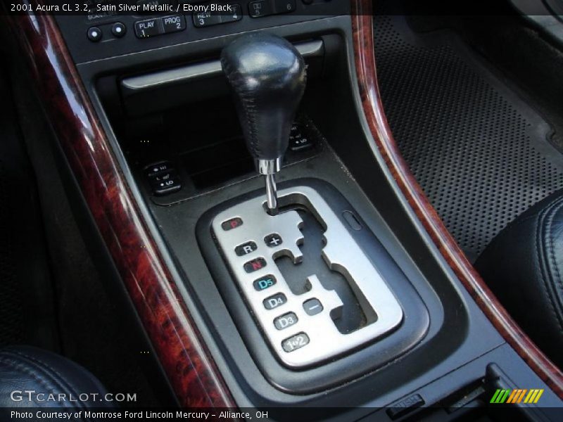 Satin Silver Metallic / Ebony Black 2001 Acura CL 3.2