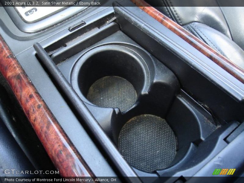 Satin Silver Metallic / Ebony Black 2001 Acura CL 3.2