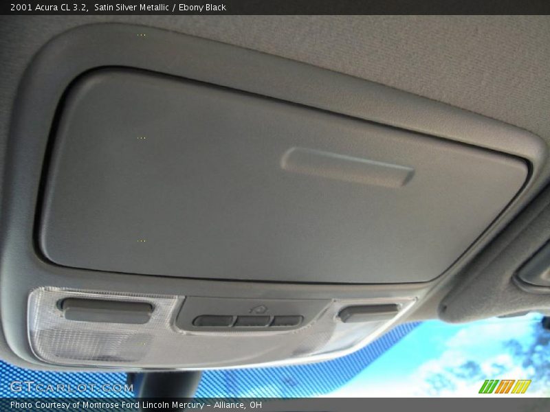 Satin Silver Metallic / Ebony Black 2001 Acura CL 3.2