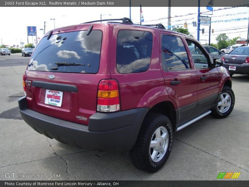 Redfire Metallic / Medium Dark Flint 2003 Ford Escape XLS