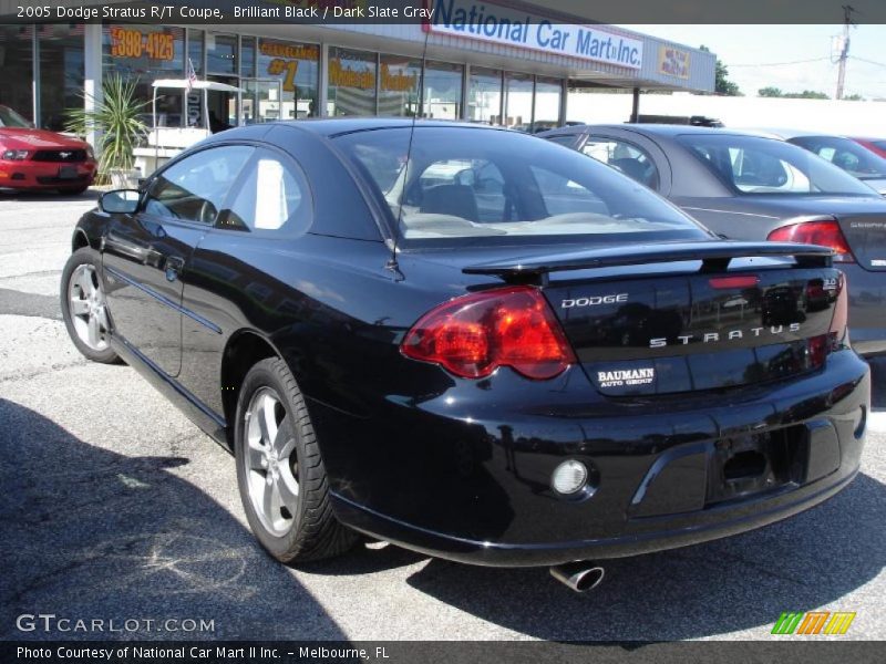 Brilliant Black / Dark Slate Gray 2005 Dodge Stratus R/T Coupe
