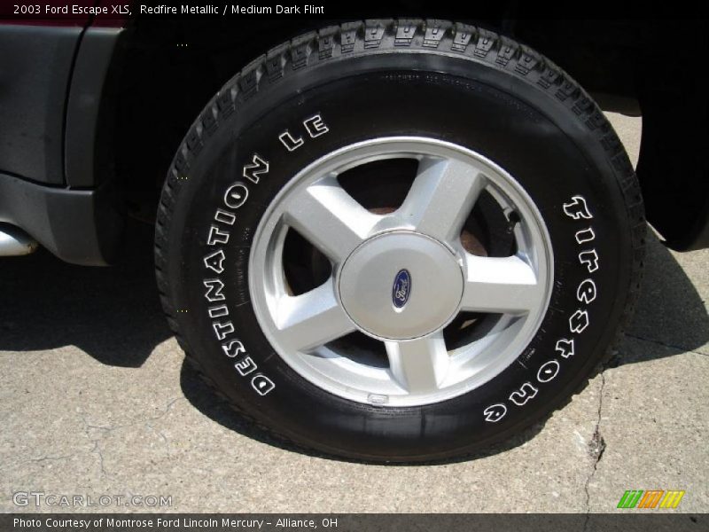 Redfire Metallic / Medium Dark Flint 2003 Ford Escape XLS