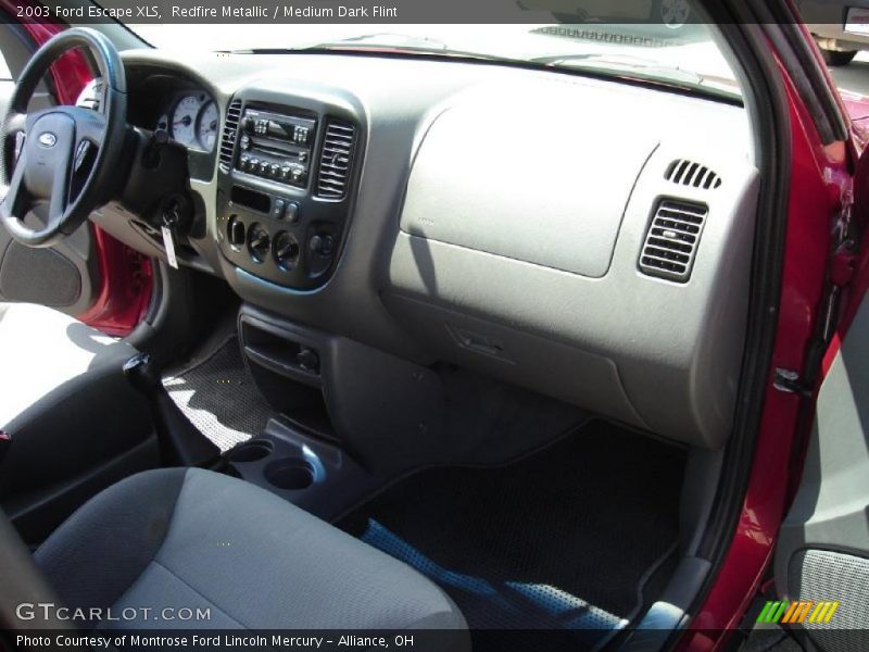 Redfire Metallic / Medium Dark Flint 2003 Ford Escape XLS