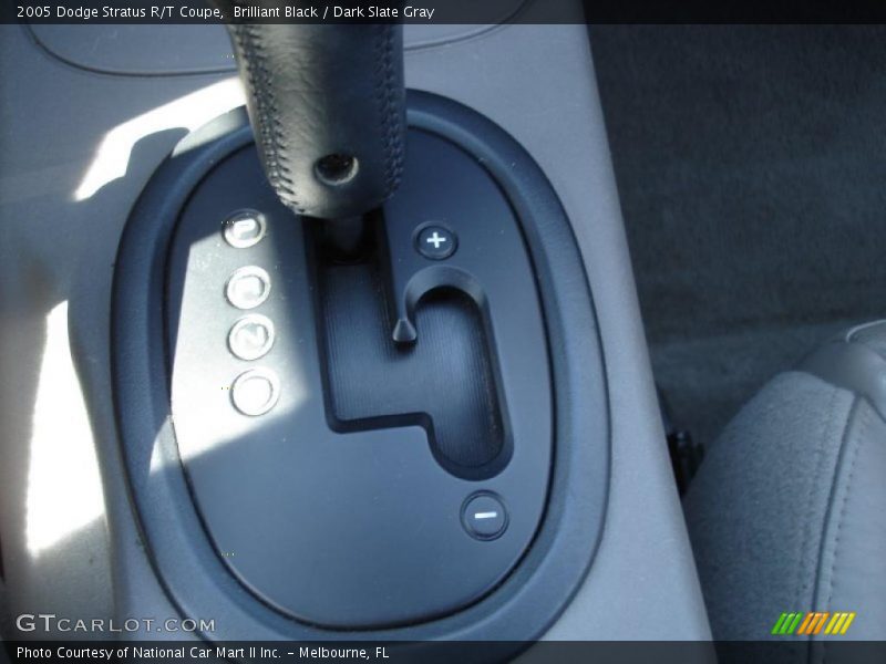 Brilliant Black / Dark Slate Gray 2005 Dodge Stratus R/T Coupe