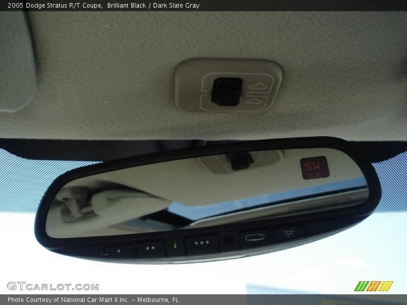 Brilliant Black / Dark Slate Gray 2005 Dodge Stratus R/T Coupe