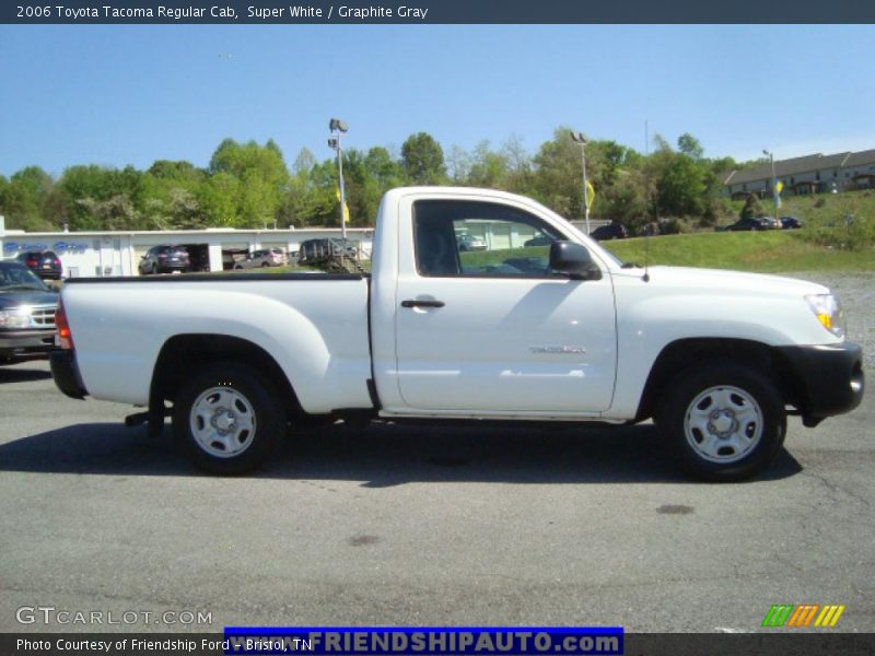 Super White / Graphite Gray 2006 Toyota Tacoma Regular Cab