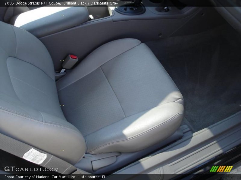 Brilliant Black / Dark Slate Gray 2005 Dodge Stratus R/T Coupe