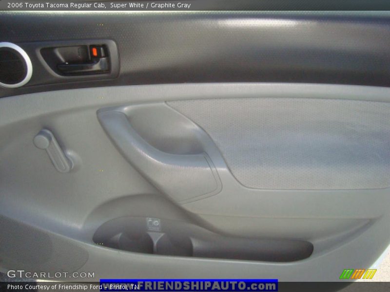 Super White / Graphite Gray 2006 Toyota Tacoma Regular Cab