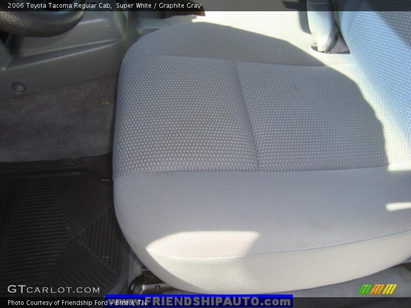 Super White / Graphite Gray 2006 Toyota Tacoma Regular Cab