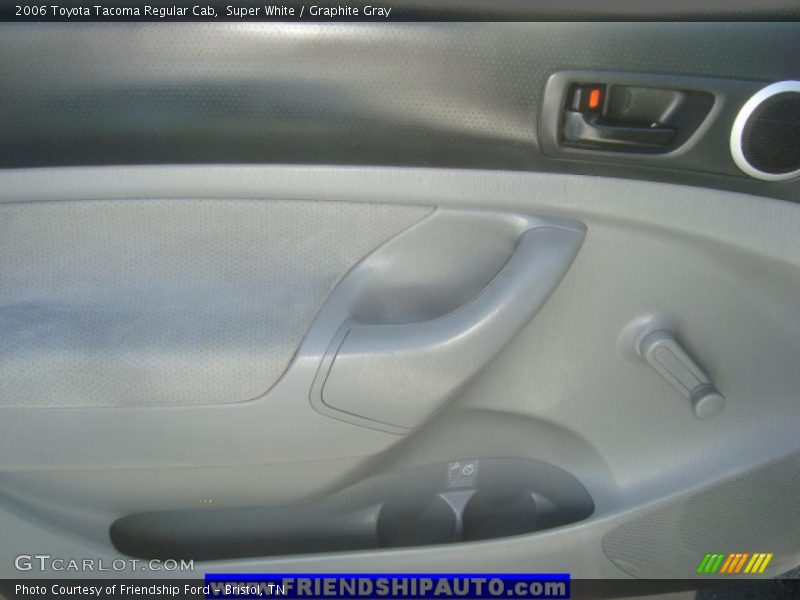 Super White / Graphite Gray 2006 Toyota Tacoma Regular Cab