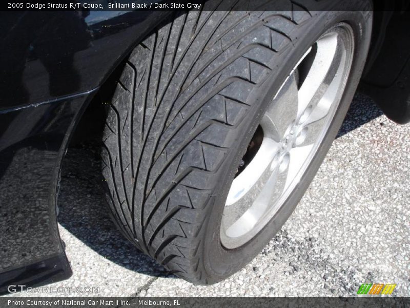 Brilliant Black / Dark Slate Gray 2005 Dodge Stratus R/T Coupe