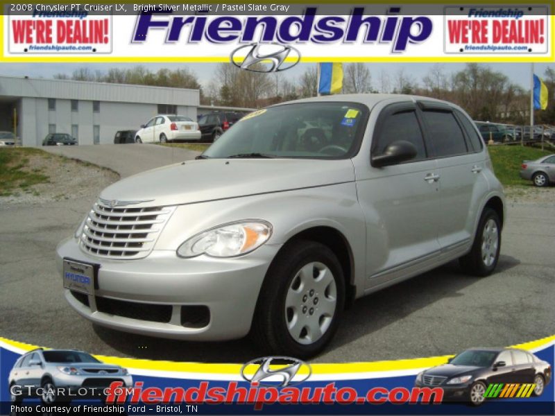 Bright Silver Metallic / Pastel Slate Gray 2008 Chrysler PT Cruiser LX