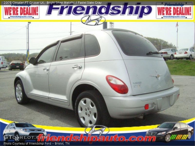 Bright Silver Metallic / Pastel Slate Gray 2008 Chrysler PT Cruiser LX
