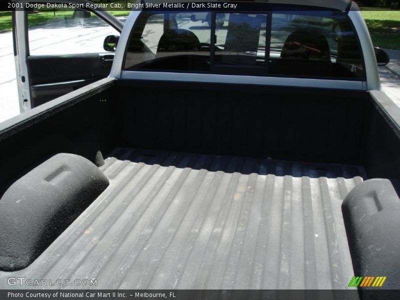 Bright Silver Metallic / Dark Slate Gray 2001 Dodge Dakota Sport Regular Cab