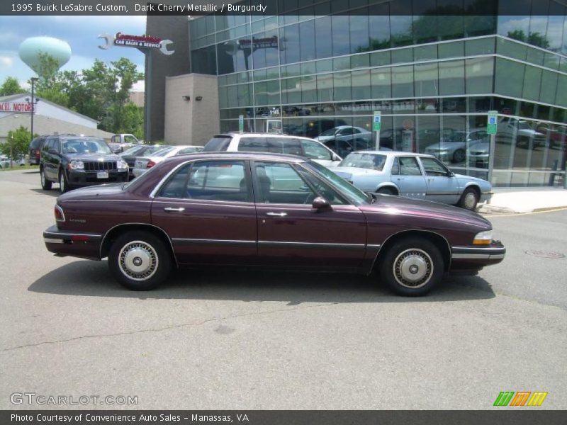 Dark Cherry Metallic / Burgundy 1995 Buick LeSabre Custom