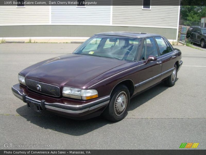 Dark Cherry Metallic / Burgundy 1995 Buick LeSabre Custom