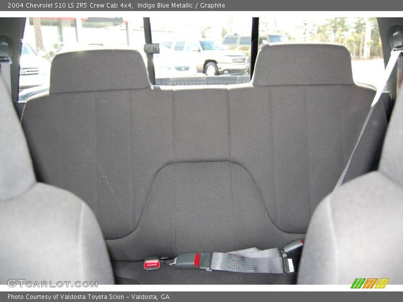 Indigo Blue Metallic / Graphite 2004 Chevrolet S10 LS ZR5 Crew Cab 4x4
