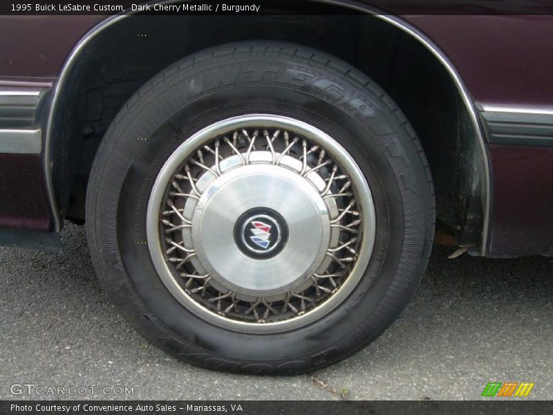 Dark Cherry Metallic / Burgundy 1995 Buick LeSabre Custom
