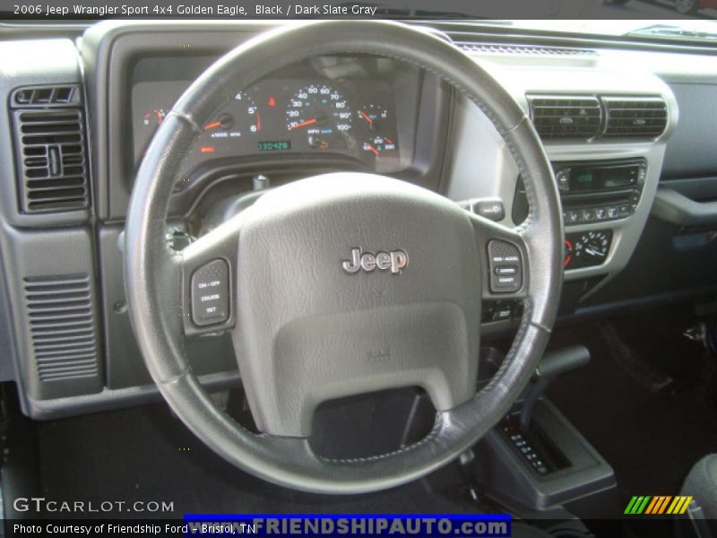 Black / Dark Slate Gray 2006 Jeep Wrangler Sport 4x4 Golden Eagle