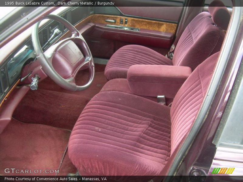 Dark Cherry Metallic / Burgundy 1995 Buick LeSabre Custom