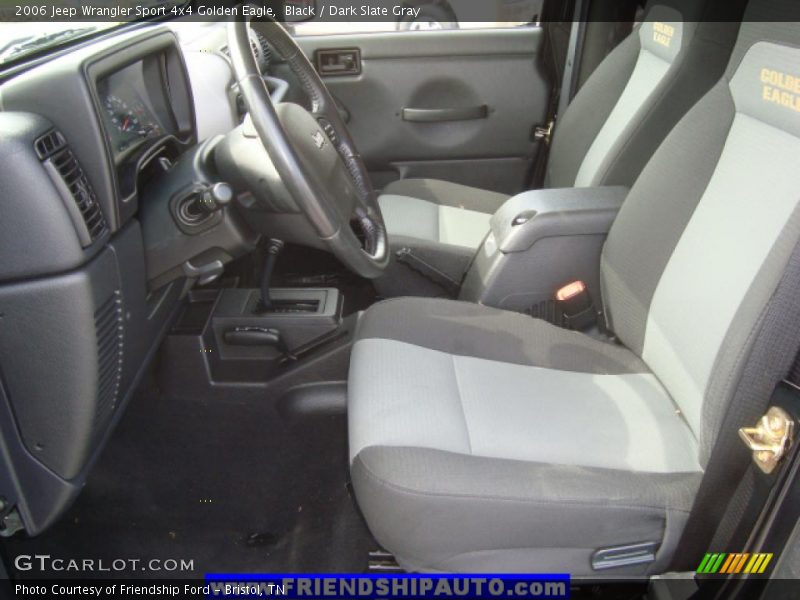 Black / Dark Slate Gray 2006 Jeep Wrangler Sport 4x4 Golden Eagle