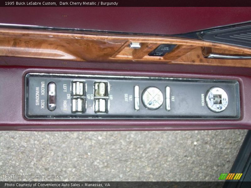 Dark Cherry Metallic / Burgundy 1995 Buick LeSabre Custom