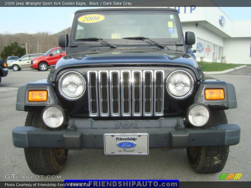 Black / Dark Slate Gray 2006 Jeep Wrangler Sport 4x4 Golden Eagle