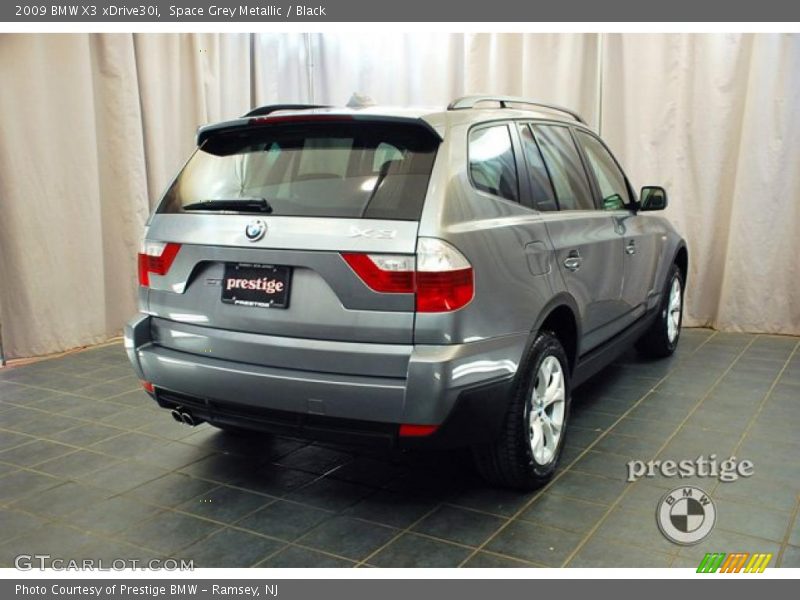 Space Grey Metallic / Black 2009 BMW X3 xDrive30i