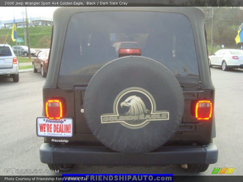 Black / Dark Slate Gray 2006 Jeep Wrangler Sport 4x4 Golden Eagle