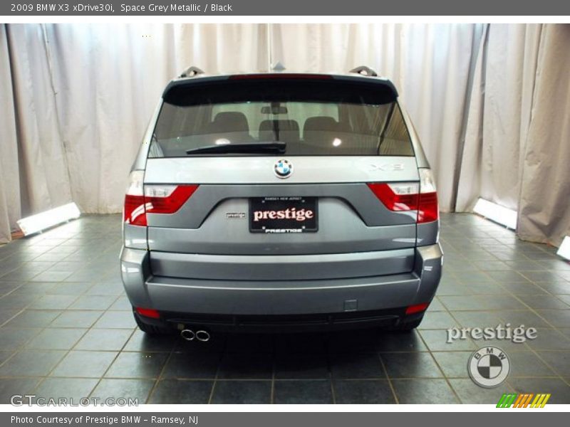Space Grey Metallic / Black 2009 BMW X3 xDrive30i