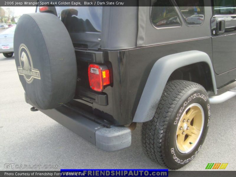 Black / Dark Slate Gray 2006 Jeep Wrangler Sport 4x4 Golden Eagle
