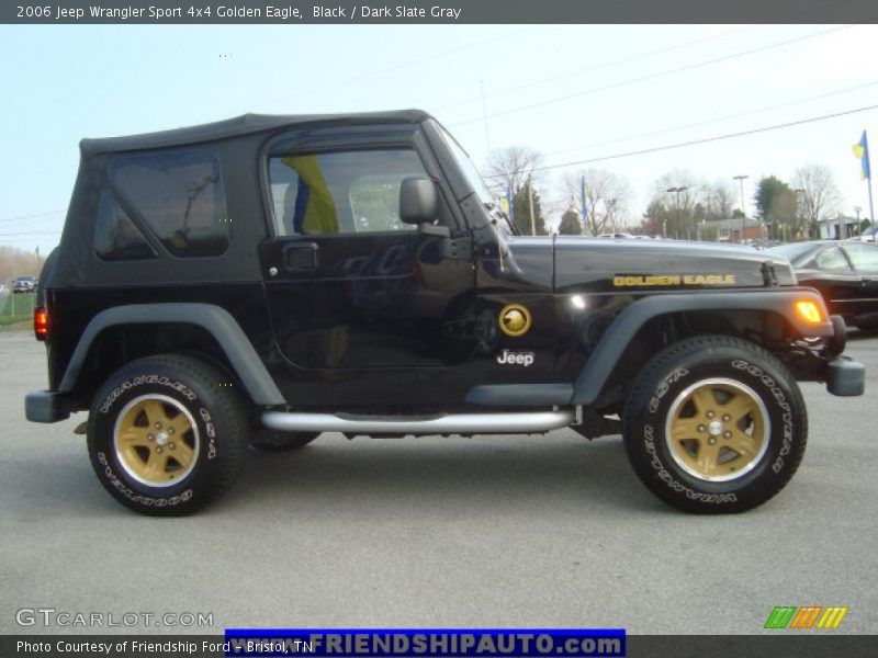 Black / Dark Slate Gray 2006 Jeep Wrangler Sport 4x4 Golden Eagle