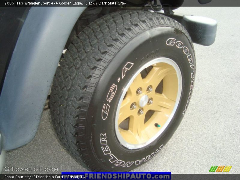 Black / Dark Slate Gray 2006 Jeep Wrangler Sport 4x4 Golden Eagle