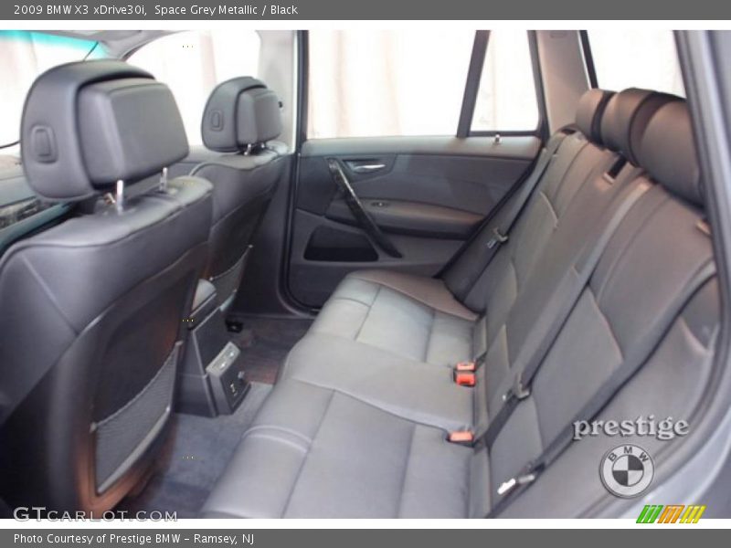 Space Grey Metallic / Black 2009 BMW X3 xDrive30i