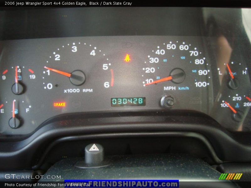 Black / Dark Slate Gray 2006 Jeep Wrangler Sport 4x4 Golden Eagle