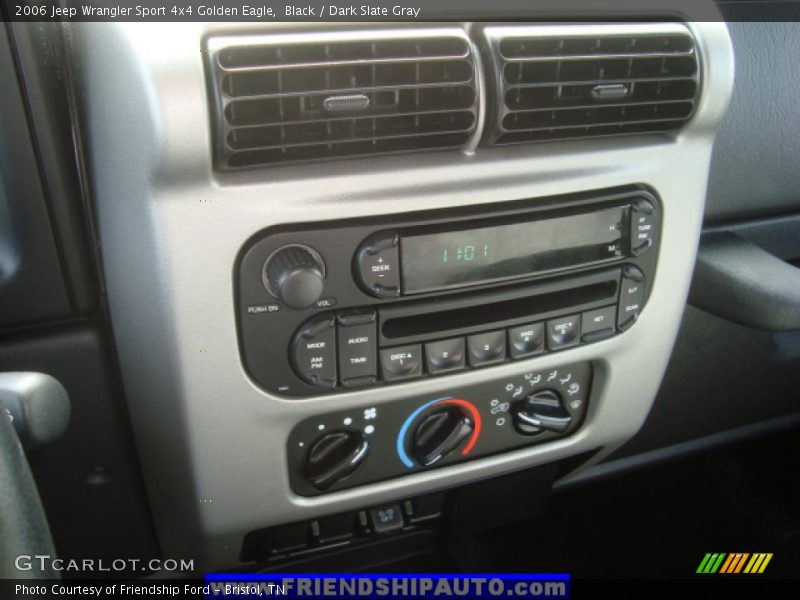 Black / Dark Slate Gray 2006 Jeep Wrangler Sport 4x4 Golden Eagle