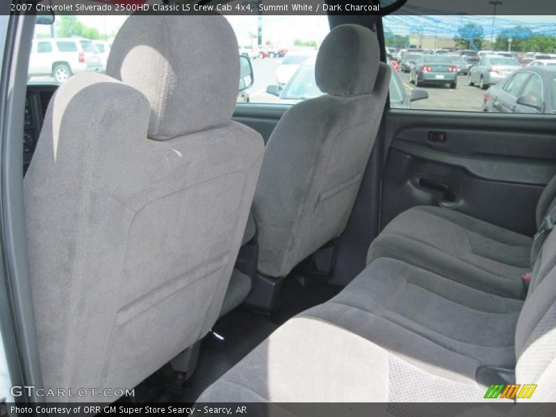 Summit White / Dark Charcoal 2007 Chevrolet Silverado 2500HD Classic LS Crew Cab 4x4