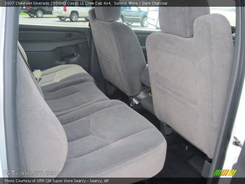 Summit White / Dark Charcoal 2007 Chevrolet Silverado 2500HD Classic LS Crew Cab 4x4