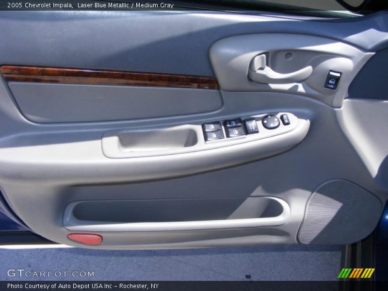 Laser Blue Metallic / Medium Gray 2005 Chevrolet Impala