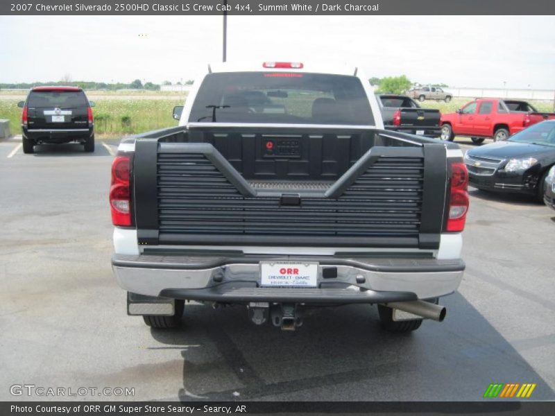 Summit White / Dark Charcoal 2007 Chevrolet Silverado 2500HD Classic LS Crew Cab 4x4