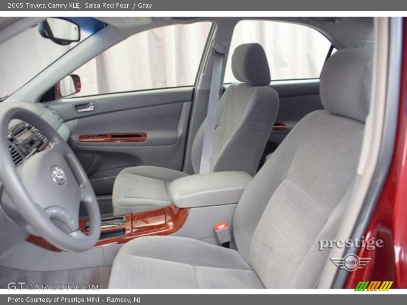 Salsa Red Pearl / Gray 2005 Toyota Camry XLE