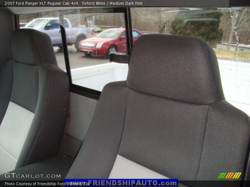 Oxford White / Medium Dark Flint 2007 Ford Ranger XLT Regular Cab 4x4