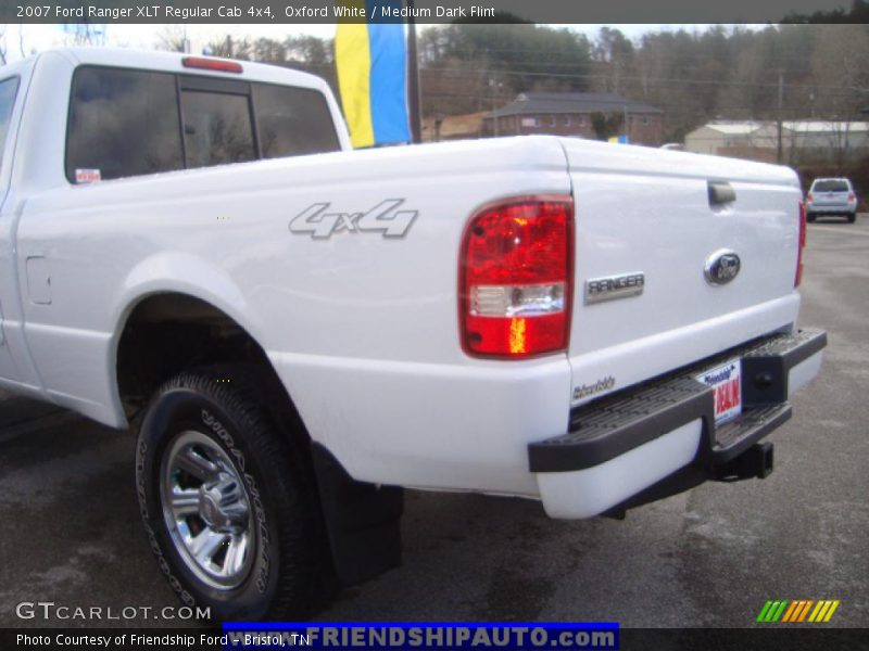 Oxford White / Medium Dark Flint 2007 Ford Ranger XLT Regular Cab 4x4